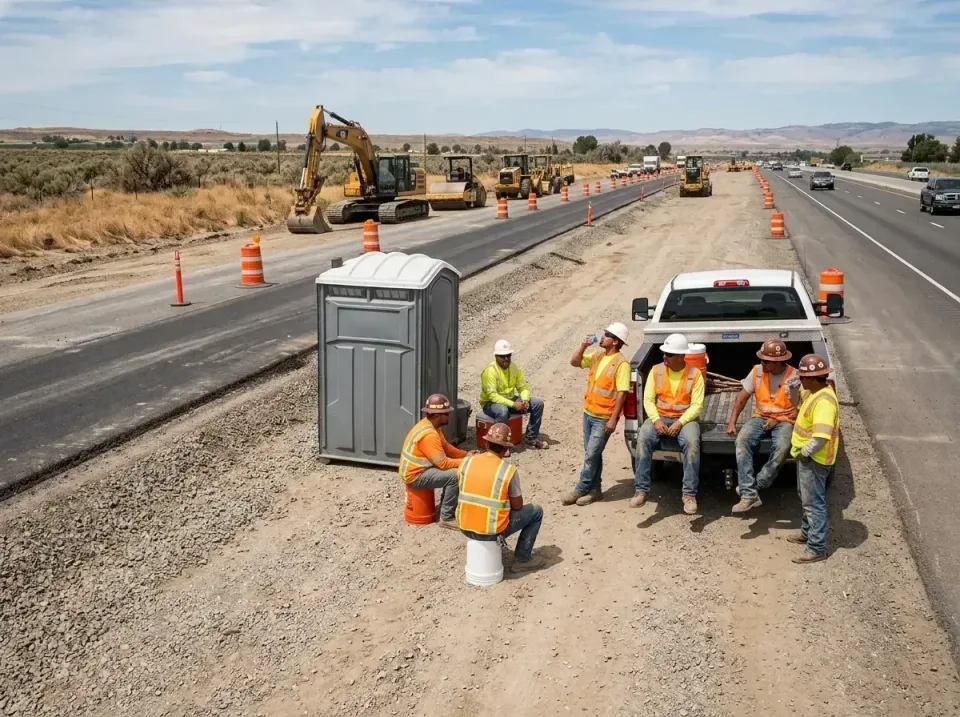 highway-road-construction-crew-007 — frequently asked questions, Porta Potty and Restroom Rentals in Hilo, HI